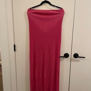 FortunateOne Pink Off-Shoulder Dress